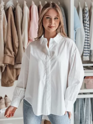 Dámska košeľa DSTREET BLUOSIZE DY0457 BIELA