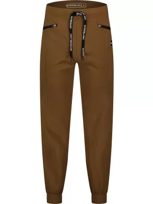 Ľahké pánske outdoorové nohavice NORDBLANC LORD NBSPM8207 HNEDÁ