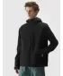 Pánska bunda so softshell 4F WSS25TSOFM324 HLBOKÝ ČIERNY