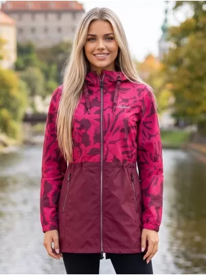 Dámsky kabát ALTISPORT ELANI BORDOVÁ