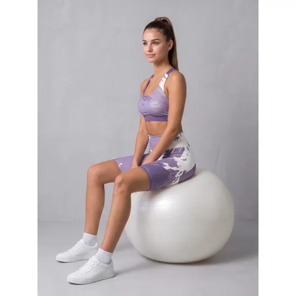  Dámska prémiová športová podprsenka ALTISPORT VOJ/ALW081POD01 FIALOVÁ 