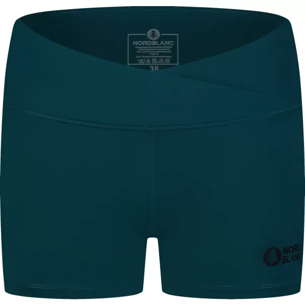  Dámske fitness šortky NORDBLANC NBSPL8038 GS ZELENÁ 