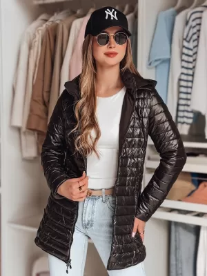 Dámska bunda DSTREET MOTOROMI TY4848 ČIERNA