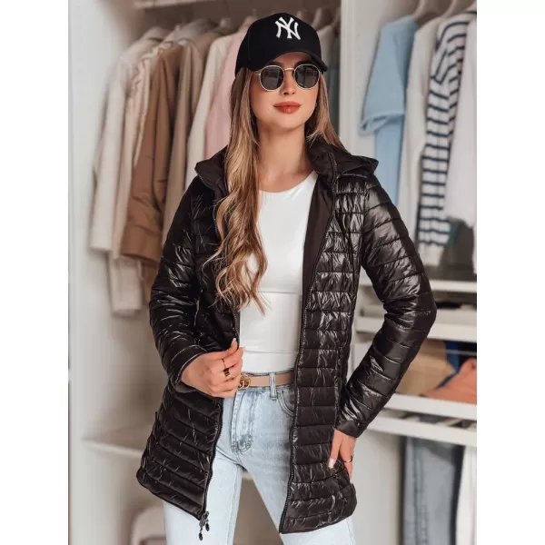  Dámska bunda DSTREET MOTOROMI TY4848 ČIERNA 