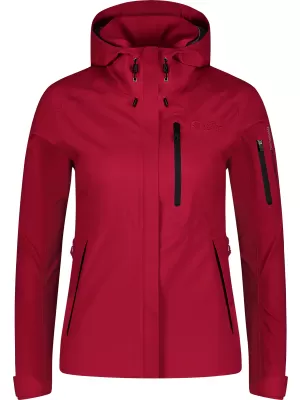 Dámska 3l outdoorová bunda NORDBLANC FIREHEART NBSJL8183 ČERVENÝ