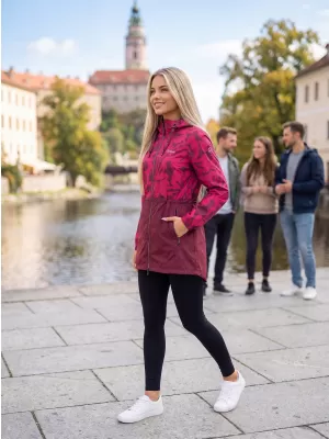Dámsky kabát ALTISPORT ELANI BORDOVÁ