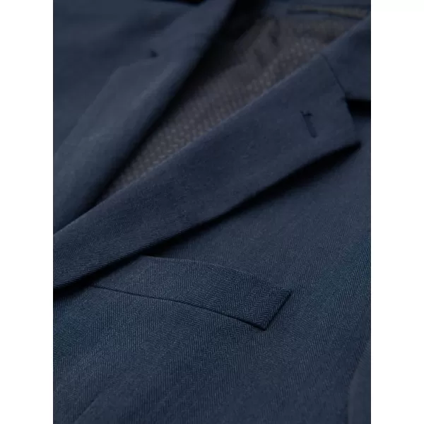  Pánska bunda OMBRE OM-BLZB-0135 TMAVO MODRÁ 