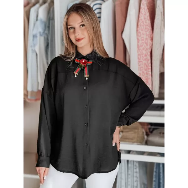  Dámska košeľa DSTREET LOSANDO DY0453 BIELA 