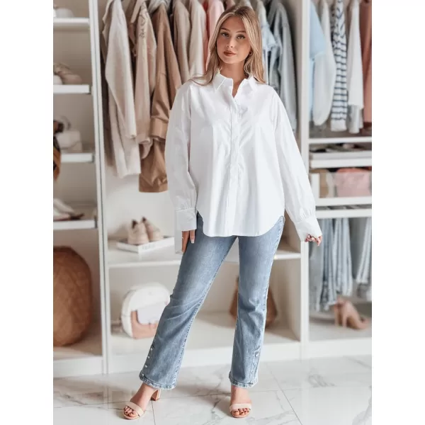 Dámska košeľa DSTREET BLUOSIZE DY0457 BIELA 