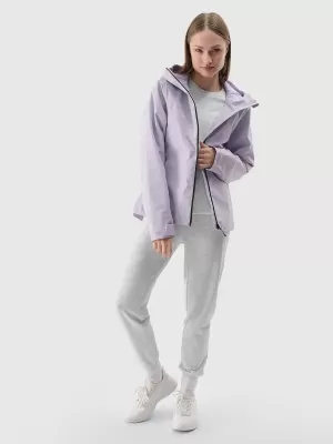 Dámska bunda 4F WSS25TTJAF702 ĽAHKÝ FIALOVÝ