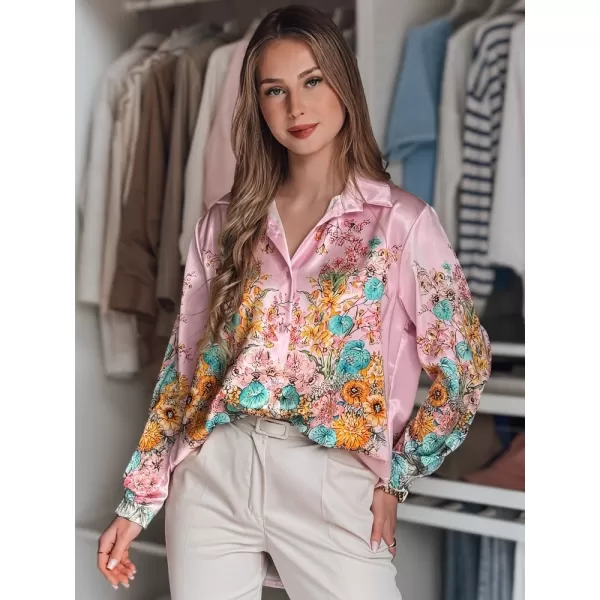  Dámska košeľa DSTREET BLOSSIVA DY0465 RUŽOVÁ 