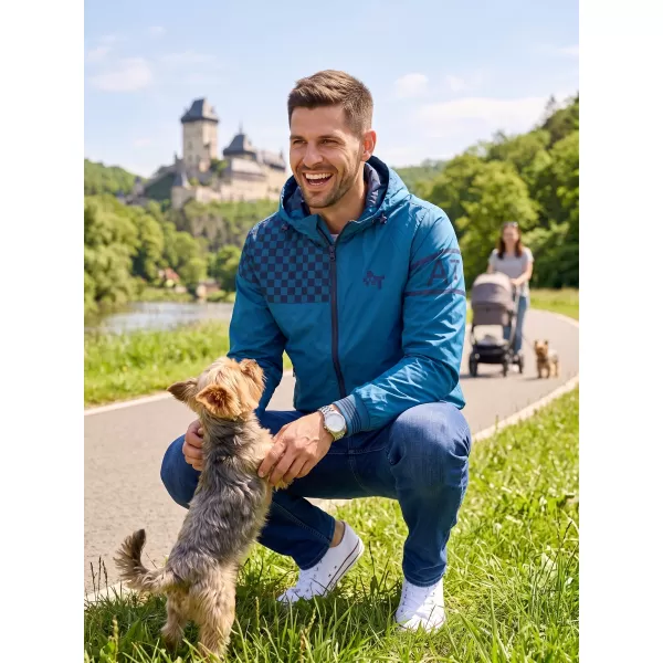  Pánska bunda ALTISPORT EGBERT PETROLEJ 