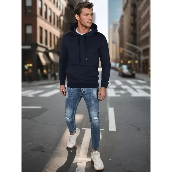 Pánska mikina DSTREET BX5884 TMAVO MODRÁ 