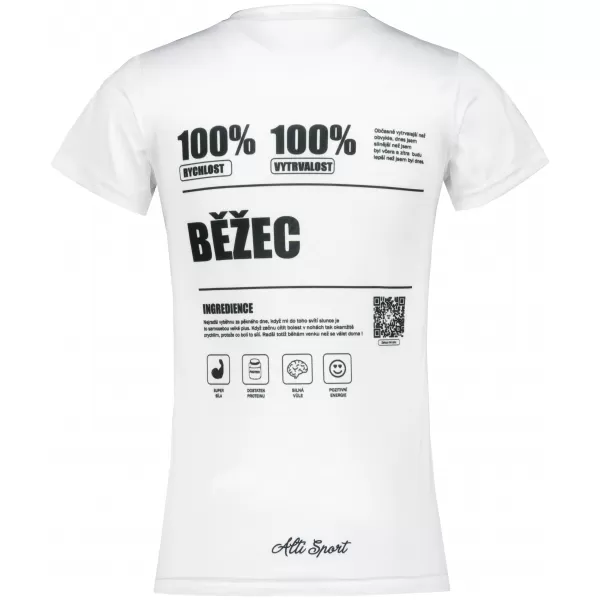  Dámske prémiové funkčné tričko ALTISPORT BĚŽEC VOJ/ALW091TR01 BIELA 