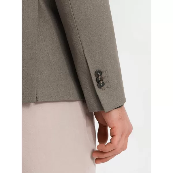  Pánska bunda OMBRE OM-BLZB-0135 OLIVOVÝ 