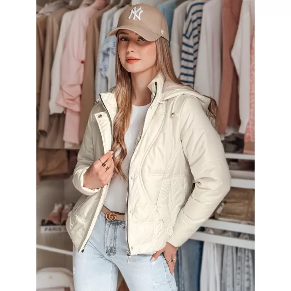  Dámska bunda DSTREET MARISSIA TY4850 BIELA 