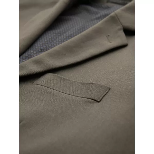  Pánska bunda OMBRE OM-BLZB-0135 OLIVOVÝ 