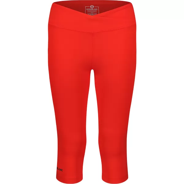  Dámske 3/4 fitness legíny NORDBLANC NBSPL8037 ORANŽOVÝ ATRAMENT 