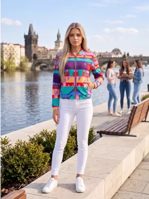 Dámska bunda ALTISPORT ELICE RUŽOVÁ