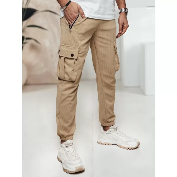  Pánske nohavice DSTREET UX4464 KAKI 