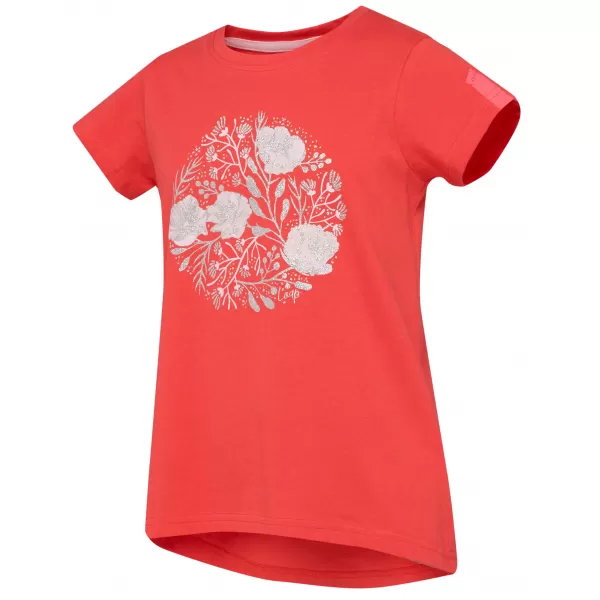  Dievča T -shirt LOAP BESLA ČERVENÝ 