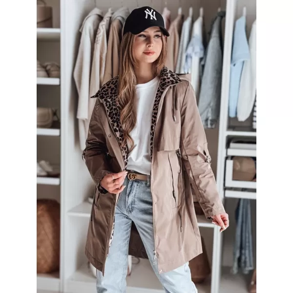  Dámska bunda DSTREET TY4873 KAKI 