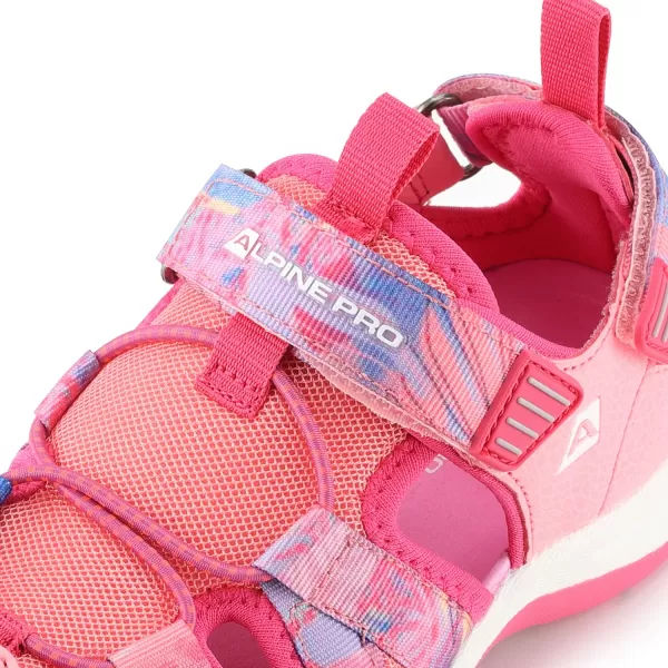  Detské outdoorové sandále ALPINE PRO ZERTO RUŽOVÁ 