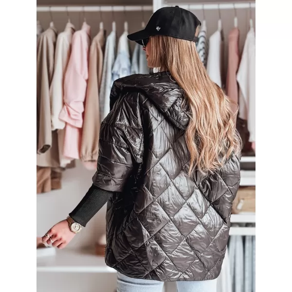  Dámska bunda DSTREET PUFFILOF TY4855 ČIERNA 