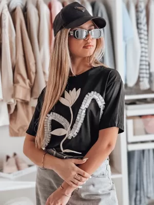 Dámske tričko DSTREET RY2716 ČIERNA