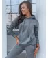 Dámska mikina DSTREET BASIC BY0172 TMAVO ŠEDÝ