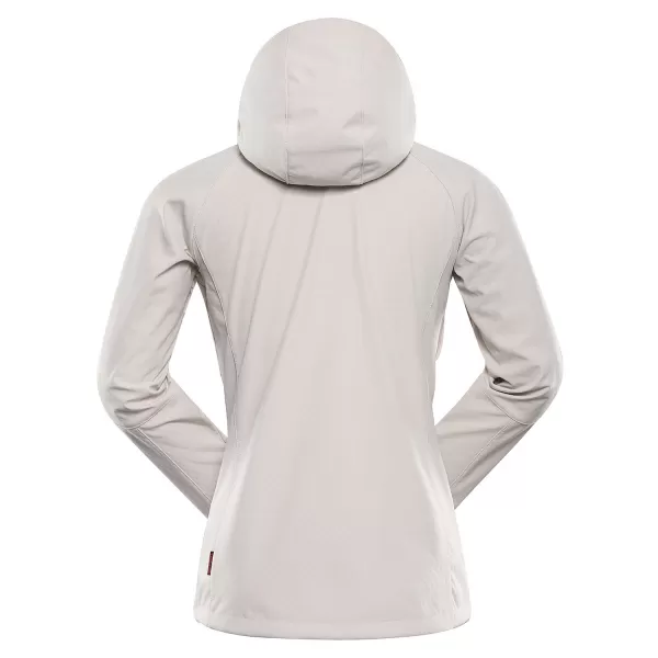  Dámska bunda softshell ALPINE PRO HOORA ŠEDÝ 