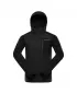 Pánska bunda so softshell ALPINE PRO HOOR ČIERNY