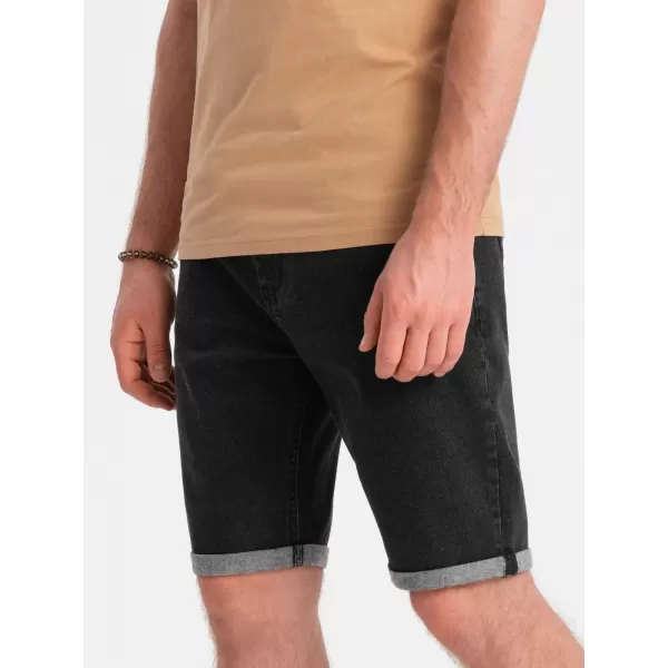  Kraťasy OMBRE OM-SRDS-0134 ČIERNY 