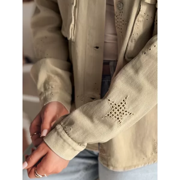  Dámska bunda DSTREET STRASHINE TY4847 KARAMEL 