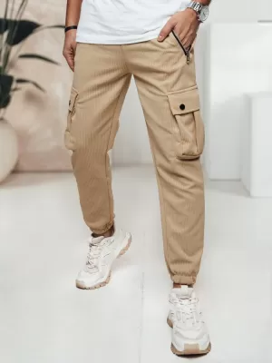 Pánske nohavice DSTREET UX4464 KAKI