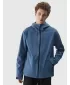 Pánska bunda so softshell 4F WSS25TSOFM324 DŽÍNSOVINA