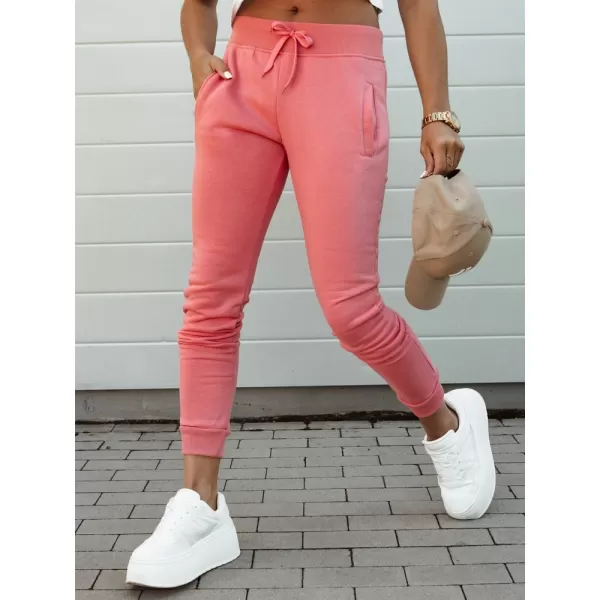  Dámske tepláky DSTREET FITS UY2145 ČERVENÁ 