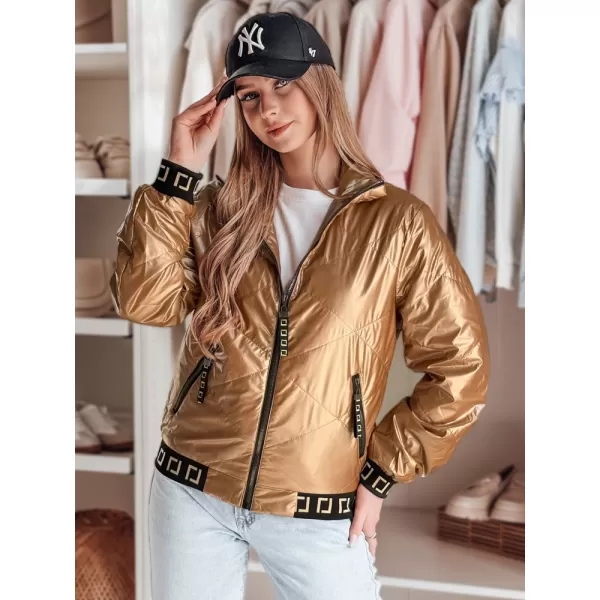  Dámska bunda DSTREET GLAMCIX TY4784 BÉŽOVÁ 