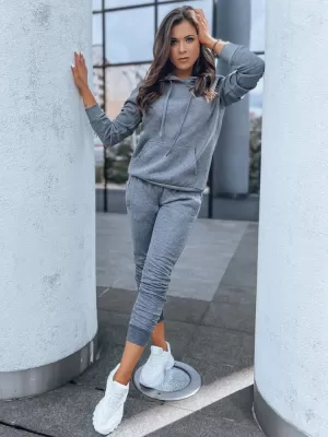 Dámska mikina DSTREET BASIC BY0172 TMAVO ŠEDÝ
