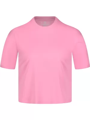 Dámsky funkčný crop top NORDBLANC NBSLF8028 RUŽOVÁ