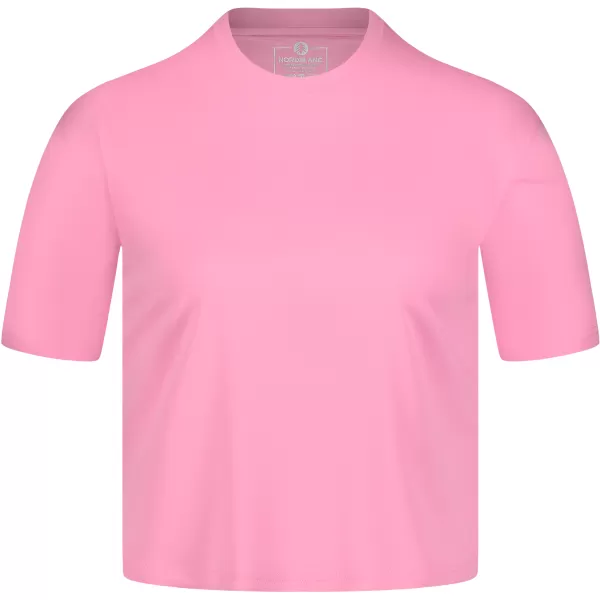  Dámsky funkčný crop top NORDBLANC NBSLF8028 RUŽOVÁ 