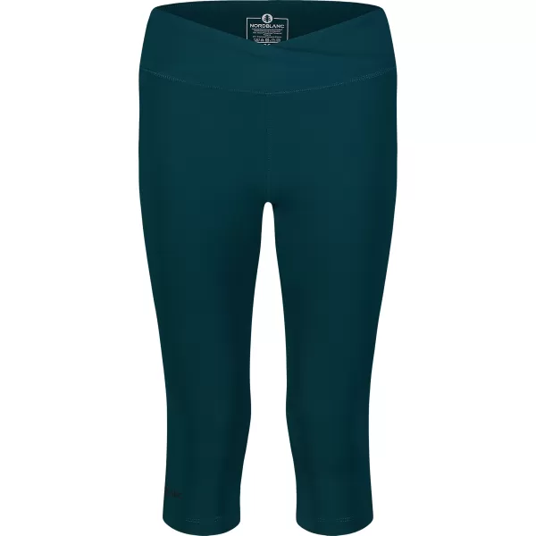  Dámske 3/4 fitness legíny NORDBLANC NBSPL8037 GS ZELENÁ 