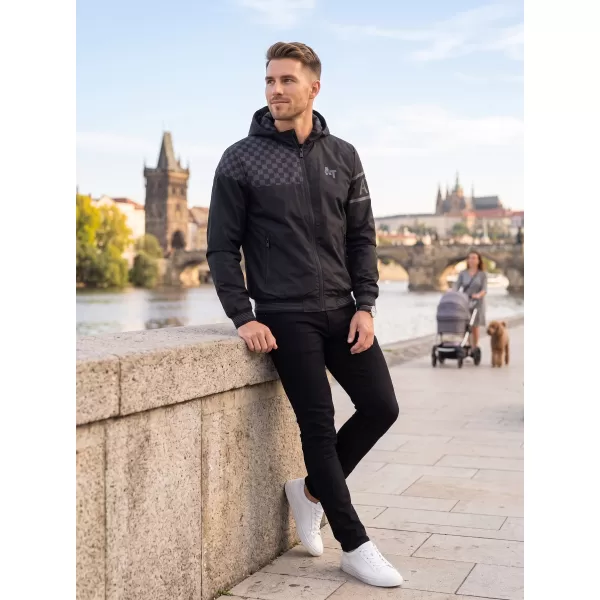  Pánska bunda ALTISPORT EGBERT ČIERNA 