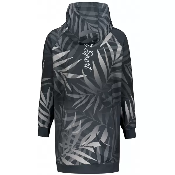  Dámska funkčná predĺžená mikina premium ALTISPORT VOJ/ALW094MI03 ČIERNA 