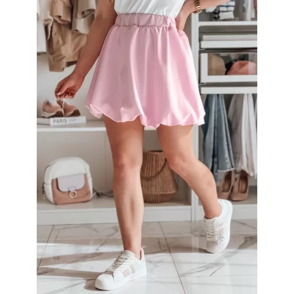  Dámska sukňa DSTREET CY0504 RUŽOVÁ 