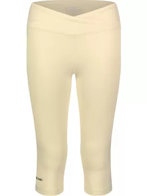 Dámske 3/4 fitness legíny NORDBLANC NBSPL8037 BÉŽOVÁ