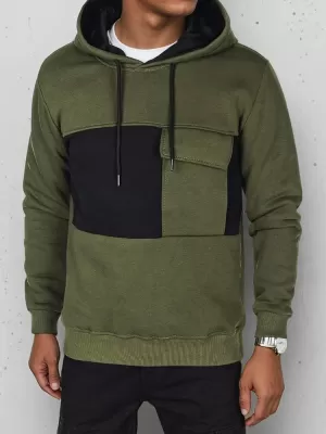 Pánska mikina DSTREET BX5913 KHAKI