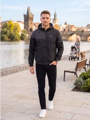 Pánska bunda ALTISPORT EGBERT ČIERNA