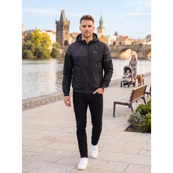  Pánska bunda ALTISPORT EGBERT ČIERNA 