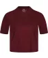Dámsky funkčný crop top NORDBLANC NBSLF8028 BORDOVÁ